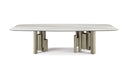 Table AZILAL en céramique — sur-mesure, atelier Halens Casablanca