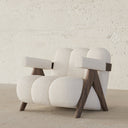 Sage Armchair / Boucle Upholstery