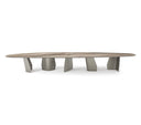 Table FÈS en céramique — sur-mesure, atelier Halens Casablanca