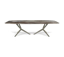 Table VOLUBILIS en céramique — sur-mesure, atelier Halens Casablanca