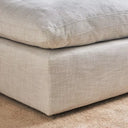 Pouf Ottoman Linen