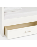Bianco Bunk Bed — Modern White Bunk Bed with Under-Bed Storage