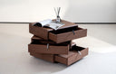 Jenga Wooden Rotate Drawer nightstand L913