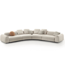 Arc Sectional — Grand Curved Modular Sofa