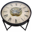 Table d'appoint TIME avec horloge intégrée