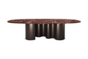 Table MEKNÈS en céramique — sur-mesure, atelier Halens Casablanca