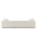 Modern Cream Sectional Sofa – Tufted Design & Plush Comfort