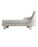 Luna Bed — Children’s Asymmetric Arch Bouclé Single Bed