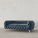 Koffler Chesterfield Sofa / 180 x 100 CM 2S. Velvet Upholstery