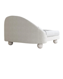 Luna Bed — Children’s Asymmetric Arch Bouclé Single Bed