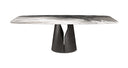 Table OURIKA en céramique — sur-mesure, atelier Halens Casablanca