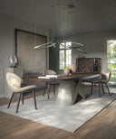 Table IMLIL en céramique — sur-mesure, atelier Halens Casablanca