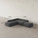 Esaka / 3S. Modular Sofa