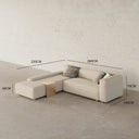 Eula Sofa 3S / With Side Table