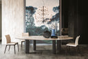 Table JADIDA en céramique — sur-mesure, atelier Halens Casablanca