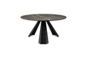 Table SAHARA en céramique — sur-mesure, atelier Halens Casablanca