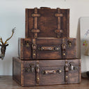 TRIO VALISE EN CUIR