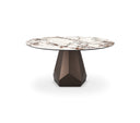 Table AGADIR en céramique — sur-mesure, atelier Halens Casablanca