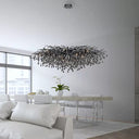 Luminaires Paul Neuhaus Lustre Paul Neuhaus Icicle Noir, 15 Lumieres