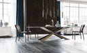Table ATLAS en céramique — sur-mesure, atelier Halens Casablanca