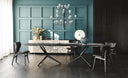 Table VOLUBILIS en céramique — sur-mesure, atelier Halens Casablanca