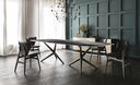 Table VOLUBILIS en céramique — sur-mesure, atelier Halens Casablanca