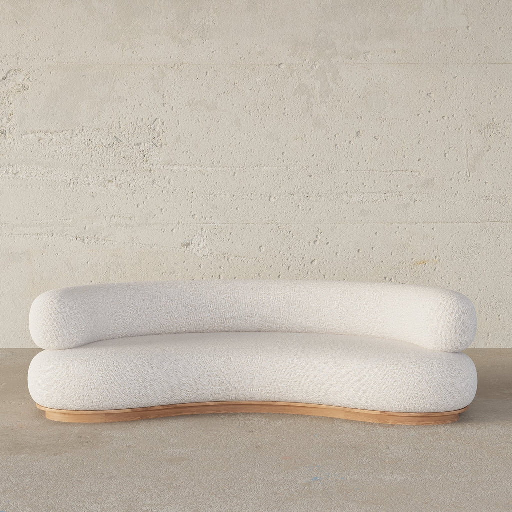 Dreamy Sofa 3S / White Boucle