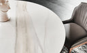 Table CHEFCHAOUEN en céramique — sur-mesure, atelier Halens Casablanca
