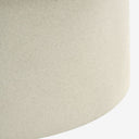Table basse LYDUM Ø60 fibre ciment beige