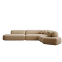 Sfera Sectional — Modular L-Shape Sofa with Bubble Cushions