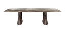 Table OUDAYA en céramique — sur-mesure, atelier Halens Casablanca