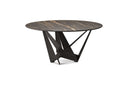 Table CHEFCHAOUEN en céramique — sur-mesure, atelier Halens Casablanca