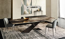 Table ASILAH en céramique — sur-mesure, atelier Halens Casablanca