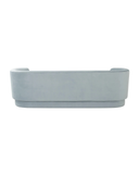 Modern Light Blue Velvet Sofa – Sleek Lines & Plush Comfort