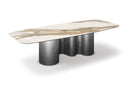 Table MERZOUGA en céramique — sur-mesure, atelier Halens Casablanca