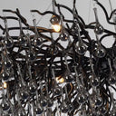 Luminaires Paul Neuhaus Lustre Paul Neuhaus Icicle Noir, 15 Lumieres
