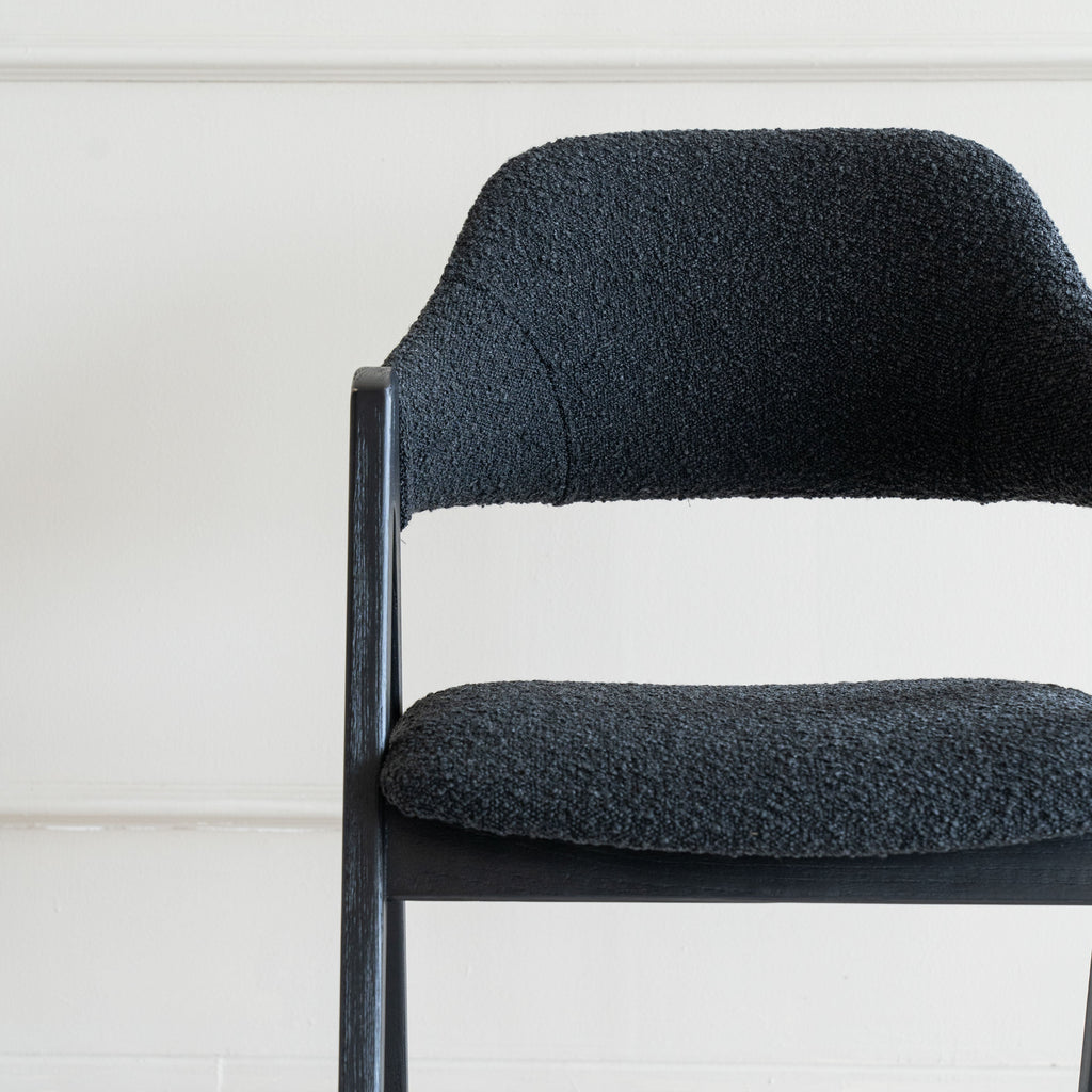 Ashley Wooden Dining Chair - Boucle