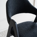 Ashley Wooden Dining Chair - Boucle