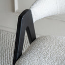 Ashley Wooden Dining Chair - Boucle