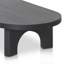 Teresa 140cm Coffee table - Full Black