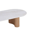 Nasim 1.5m Travertine Top Coffee Table - Natural