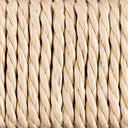 Alvin Wooden Low Stool | Natural Weave & Oak