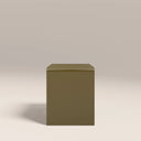 Barney Set of 2 Rectangle Nesting Side Tables | High Gloss Olive Green