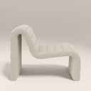 Lopez Accent Chair | Speckled Sustainable Stone Boucle