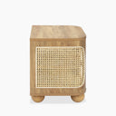 Una Square Wooden Side Table | Oak & Cane