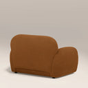 Cloud Armchair | Caramel Brown Sustainable Mohair Velvet