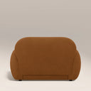 Cloud Armchair | Caramel Brown Sustainable Mohair Velvet