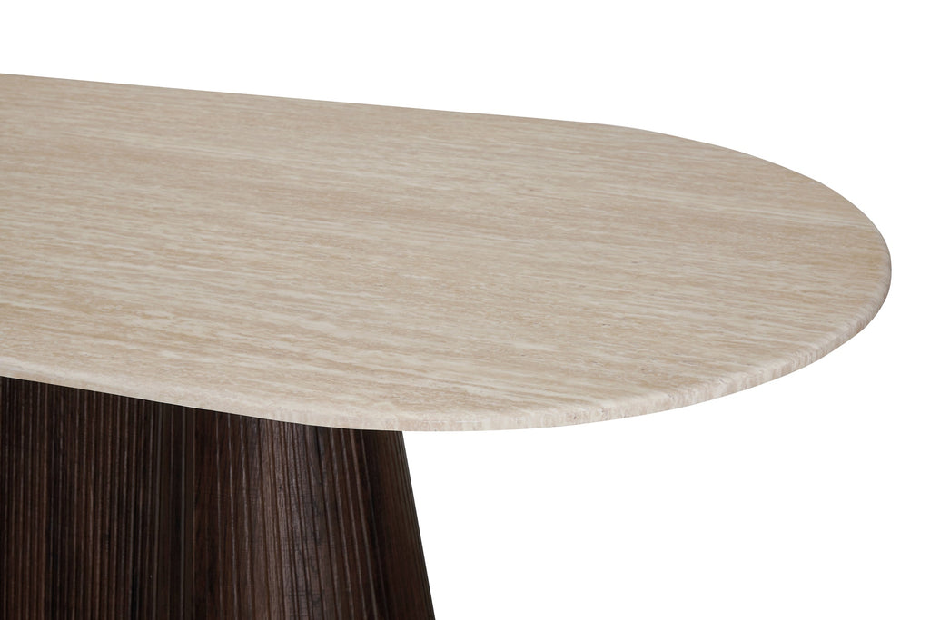 Cadan Dining Table Travertine