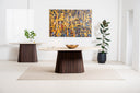Cadan Dining Table Travertine