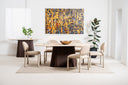 Cadan Dining Table Travertine